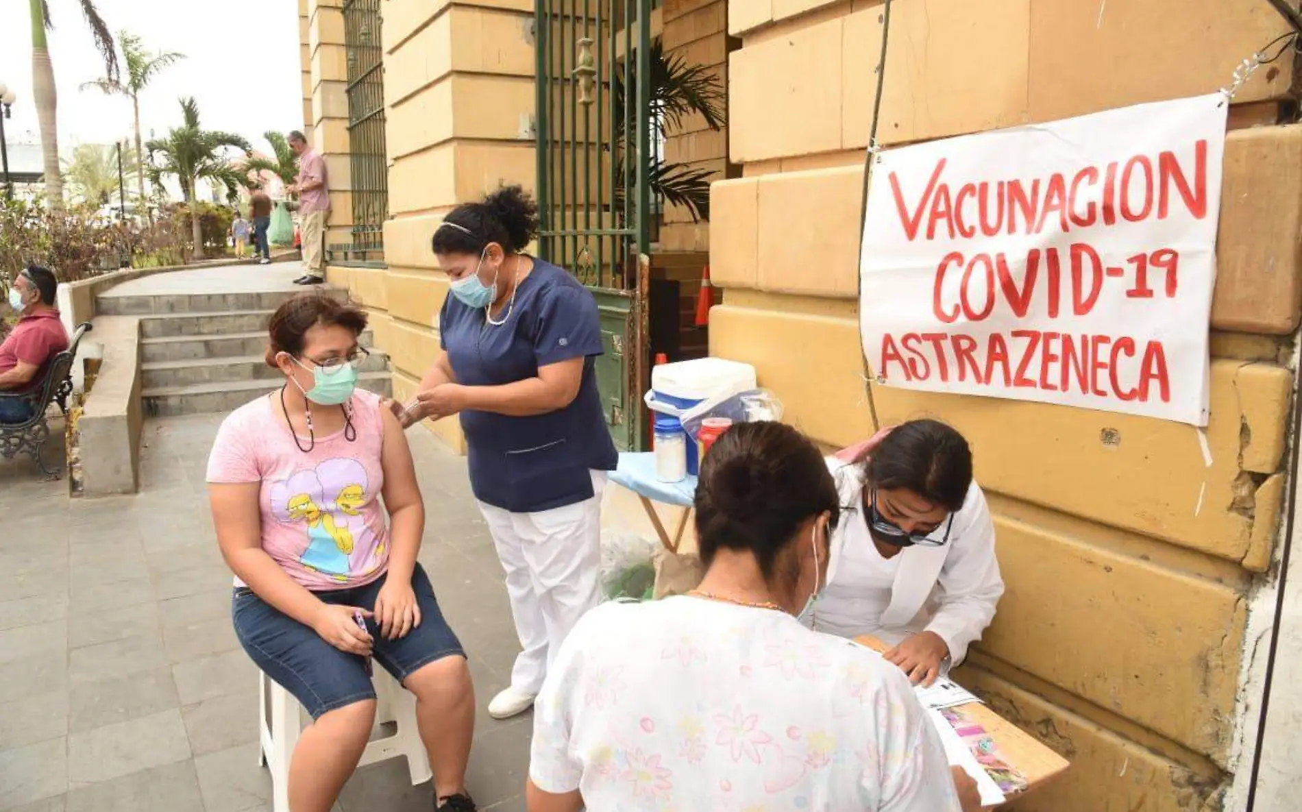 Continúan las campañas de vacunación en Tampico y Ciudad Madero José Luis Tapia